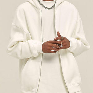 Sudaderas con capucha de cremallera completa, de algodón grueso de alta calidad, con forro polar, personalizables con bordado, fabricadas por TRIOTAKE INDUSTRY - Product Image 4