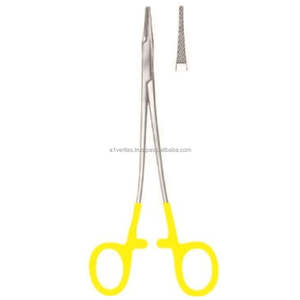 Portaagujas Hegar-Vascular T/c de Primera Calidad, Marca VERITAS, de Acero Inoxidable, Reutilizables, Instrumentos de Sutura, Juego de Instrumentos - Product Image 1