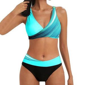 Conjunto de Bikini para Mujer con Logotipo Personalizado, Diseño 2026, Traje de Baño Personalizado para Venta en Línea - Product Image 1
