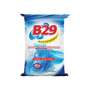 Detergente en Polvo Azul B29 al por Mayor, el Más Vendido, 200 g x 100 Unidades, para el Mejor Jabón de Lavandería con Abrillantador Azul Activo - Product Image 2
