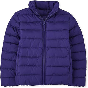 Blouson matelassé pour homme, col montant, couleur unie, coupe-vent, fermeture éclair, manteau d'hiver décontracté, longueur courte, rembourrage en polyester - Product Image 4
