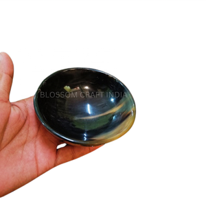 Cuenco de afeitar de cuerno de búfalo/buey de estilo americano, cuenco decorativo pulido ecológico en tamaños personalizados para reventa de tiendas Viking Mead - Product Image 1