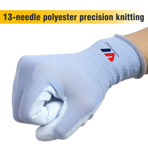 Lightweight Nitrile PU Coated Work <b>Gloves</b> Nylon Polyester Knit Breathable Grip <b>Gloves</b> for Electronics Automotive and Assembly - Product Image 6
