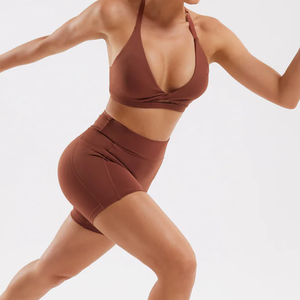 ชุดออกกำลังกายโยคะฟิตเนส 2 ชิ้นสำหรับผู้หญิง ไซส์พลัส ผ้าลูกฟูกไร้รอยต่อ ระบายอากาศได้ดี แต่งลูกไม้ รุ่น 2026 - Product Image 6