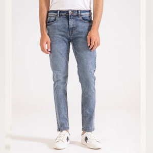 Nouveau jean slim fit pour homme, design personnalisé, prix bas et haute qualité, jean en coton pour homme - Product Image 6
