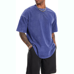 Camisetas de Hombre de Punto 100% Algodón, de Secado Rápido, Ligeras, Ajustadas, Transpirables, con Diseño Sólido, Novedad en Tendencia - Product Image 4