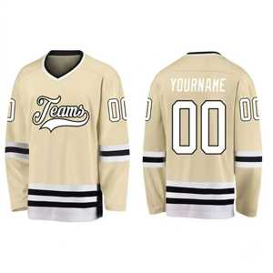 Tenues de hockey sur glace personnalisées pour équipe, tissu lourd, coutures renforcées, vêtements de hockey antibactériens performants - Product Image 1