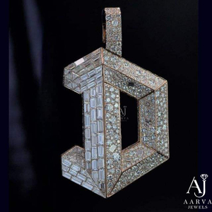 Colgante de Moissanita de Alta Calidad con Plata de Ley 925, Joyería Fina para Mujer, Proveedor Mayorista Disponible al Mejor Precio del Mercado - Product Image 4