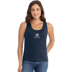 เสื้อกล้ามผู้หญิงแบบไม่มีแขน ทรง Racerback เนื้อผ้านุ่ม สวมใส่สบาย เหมาะสำหรับออกกำลังกาย ฟิตเนส โยคะ วิ่ง ชุดลำลอง รับผลิตแบบ OEM ODM - Product Image 1