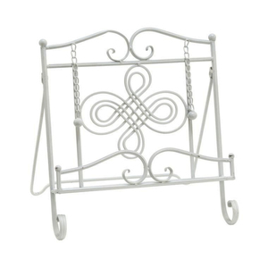 Soporte para Libros de Cocina de Hierro Forjado con Diseño de Pájaro, Color Blanco, para Decoración de Hogar, Oficina y Sala de Estar - Product Image 5