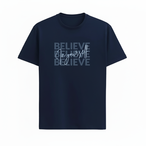 T-shirts pour hommes en coton 100% personnalisés en gros, de haute qualité, grande taille, streetwear, respirants, manches courtes - Product Image 1