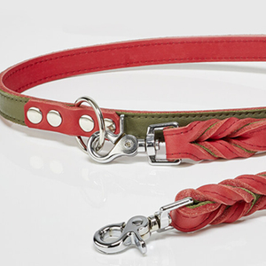 Competitive Price Leather <b>Dog</b> <b>Leash</b> Customized Color Leather <b>Dog</b> <b>Leash</b> Rivet Decoration Leather <b>Dog</b> <b>Leash</b> - Product Image 6