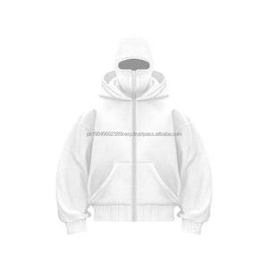 Nouvelle Collection 2026 – Sweat à Capuche Zippé Noir pour Homme – Qualité Supérieure – Modèle Uni avec Fermeture Éclair et Cagoule Intégrée – Homme 2026 - Product Image 2