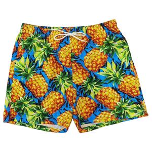 Shorts de Baño para Hombre con Estampado de Aves del Bosque, 180g, Impresión Digital en Lona, Secado Rápido, Cordón Ajustable, Cintura Media, Poliéster, ODM - Product Image 5