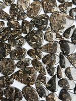 Agate Turritella Naturelle en Gros |   Pierre d'agate fossile authentique |   Pierre précieuse Turritella brute polie Mariya Gems