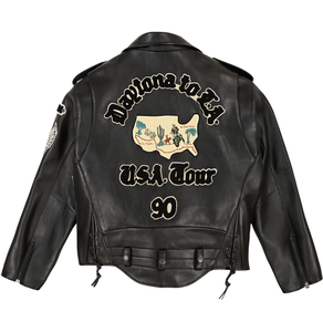 Veste Avirex en cuir de vachette véritable gaufré, coupe-vent, style streetwear, qualité supérieure, vente en gros, personnalisable, très demandée - Product Image 2