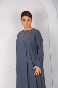 Resha Abaya UAE 2025, Abaya Tradicional Premium Ligera y Transpirable para Mujer, Diseño de Diseñador, Venta al Por Mayor OEM - Product Image 5