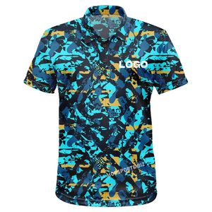 Golf Sportswear Manufacturer Sublimation Custom Golf Shirts Short Sleeve Jersey Custom Printed Dry Fit Golf Shirts - Product Image 6