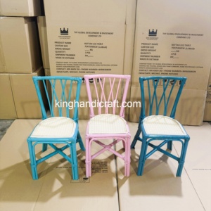 Silla Infantil de Mimbre Hecha a Mano en Vietnam, Silla de Lujo para Niños, Alquiler para Decoración de Eventos y Fiestas, Fabricante OEM - Product Image 1