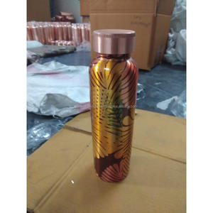 High Finishing <b>Water</b> <b>Bottle</b> Health Beneficial 100% Copper <b>Bottle</b> <b>Adults</b> Daily Drinking Usage <b>Water</b> <b>Bottle</b> Best <b>for</b> Travelling - Product Image 5