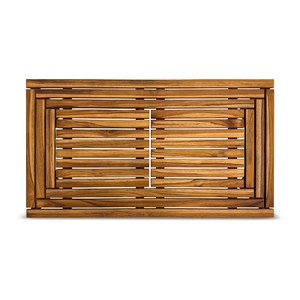 Alfombrilla de ducha de madera de teca resistente al por mayor, alfombrilla de madera para baño, spa y sauna, procedente de Vietnam - Product Image 1