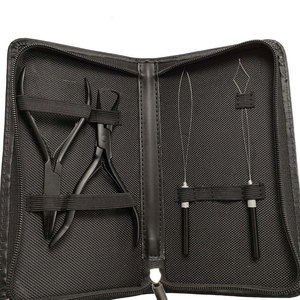 Kit de Herramientas para Extensiones de Cabello, Juego Profesional de Instalación y Remoción de Metal, Acabado Dorado, Duradero, Reutilizable, Calidad de Salón - Product Image 4