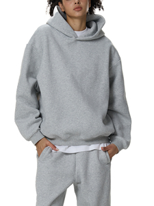 Custom Heavyweight Boxy Fleece Hoodie | Oversized Unisex Cotton Pullover | OEM Private Label Streetwear Manufacturer - Product Image 5