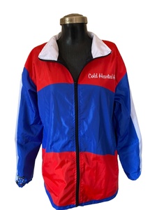 Chaqueta cortavientos de nailon para hombre de alta calidad personalizada, chándal de invierno de gran tamaño, diseño reflectante impermeable con doble botonadura - Product Image 2