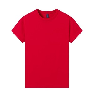 Camiseta de Manga Corta de Algodón con Efecto Seda Helada, Cuello Redondo, Ajuste Holgado, Color Liso para Hombre, Precio de Fábrica de Bangladesh y China - Product Image 6