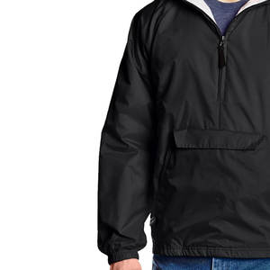 Vestes de pluie imperméables et respirantes pour hommes, coupe-vent léger, manteau d'extérieur avec poignets ajustables et col à capuche - Product Image 4