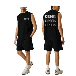 Men's Sleeveless Tank Top Crew Neck Letter Print Casual Streetwear <b>Muscle</b> <b>Vest</b> Polyester Cotton Breathable Summer Wear - Product Image 1