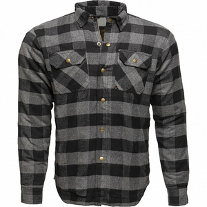 Camisas de Franela para Hombre, Estilo Motociclista, con Botones, Corte Cuadrado, 100% Algodón, Botones de Cuerno, Secado Rápido, con Logotipo Personalizado, Nueva Colección, Mejor Calidad - Product Image 1