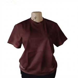 High Quality Women's Sweet Mandarin <b>Collar</b> Breathable Embroidered Floral Print Slim Fit <b>T</b>-<b>shirt</b> for Women's low price - Product Image 3