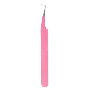 Pinzas Quirúrgicas de Precisión Morje de Acero Inoxidable para Pestañas, Punta Lisa, Mango Rosa, 10 mm de Longitud, Modelo MS-ET-0007 para un Uso Preciso - Product Image 4