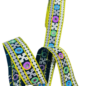 Custom 2Cm Ethnic Style Polyester Pattern <b>Webbing</b> Tape for Garment - Product Image 1