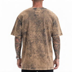 เสื้อยืดผู้ชายพิมพ์ลายโลโก้ตามสั่ง แบรนด์ส่วนตัว ผ้าคุณภาพสูง ทนแดด ขายส่งจำนวนมาก - Product Image 2