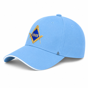 Gorra de Béisbol Ajustable HMR con Logotipo Personalizado, para Hermandades, Fraternidades y Sororidades Masónicas Griegas - Product Image 4