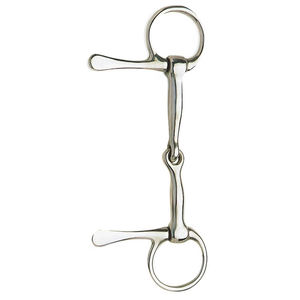 Más Vendidos: Bocado Ecuestre de Acero Inoxidable para Caballos, Tipo Western, con Boca de Porte Medio - Product Image 3