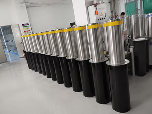 Barrera de Mitigación de Vehículos <span class=keywords><strong>Hostiles</strong></span> de Seguridad Vial al por mayor Bolardo de Estacionamiento Bolardo Retráctil Semiautomático Eléctrico - Product Image 3