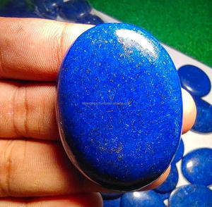 Lapislázuli Natural, Gema Suelta Cabujón Pulido, Formas Variadas, Todos los Tamaños, Cristal para Joyería FAIJAN GEMS Rajasthan Third - Product Image 2