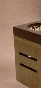 Quemador de incienso de madera Mabkhara, quemador de incienso árabe Oud, soporte de madera para Bakhoor, decoración de fragancia para el hogar de estilo medioriental - Product Image 3