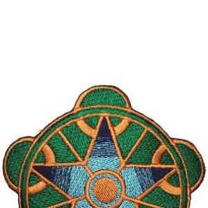 Custom Logo 3D Embroidery Patches <b>Iron</b> <b>on</b> <b>Letters</b> Patches for Clothing Twill Soft <b>Fabric</b> Embroidery Patch country flag - Product Image 2