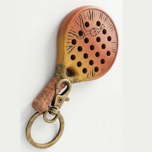 Llavero de Goma Duradero con Forma de Raqueta de Pádel, Servicio OEM, Tamaño Personalizado, Logotipo Personalizado en Relieve 3D, Embalaje Personalizado, Regalo Deportivo - Product Image 2