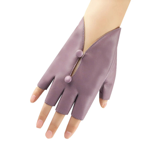 Guantes de entrenamiento unisex para pole dance, personalizados, de medio dedo, de spandex/algodón, para rendimiento, con detección de agujas, OEM personalizado, los mejores - Product Image 5