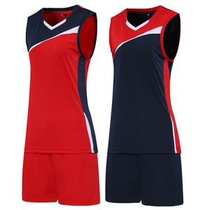 Maillots de volley-ball personnalisés 2026 en polyester écologique, respirants, à séchage rapide, avec logo frontal, pour hommes, femmes et adultes, pour l'extérieur, OEM - Product Image 5