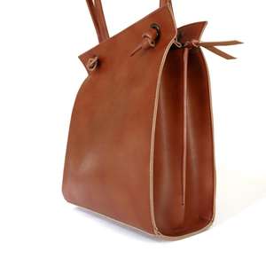 Sac à bandoulière en cuir exotique pour femme, en cuir de vachette véritable, effet crocodile - Product Image 1