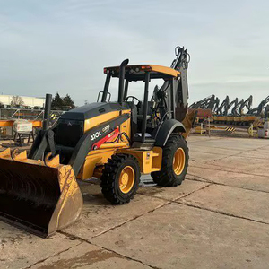 รถตักล้อยาง John Deere 410L ปี 2020 พร้อมเครื่องยนต์ Kubota และปั๊มไฮดรอลิก Eaton ประสิทธิภาพสูง ขาย - Product Image 1