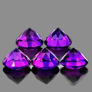 Aigue-marine naturelle intense violette, taille ronde, extraite de la terre, sans défaut, pierre précieuse en vrac, haute qualité, vente en gros pour la joaillerie - Product Image 2