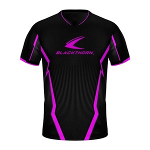 Camiseta Deportiva Personalizada al por Mayor para Hombre, Cuello en V, Sublimación, Secado Rápido, Poliéster, para Videojuegos - Product Image 3