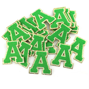 Parches de chenilla, bonitos emblemas de tela bordados, apliques termoadhesivos o para coser para chaquetas, sombreros, bolsos, vaqueros, gorras y ropa. - Product Image 1